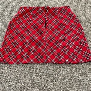 Vintage- My Michelle midi/mini Christmas skirt Juniors sz:5/6 made in USA